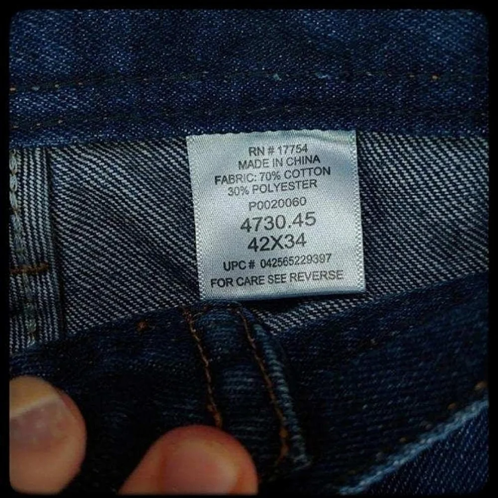 🆕NWT!! MEN'S KEY JEANS~ PERFORMANCE COMFORT RELAXED FIT~ SIZE 42×34 - Picture 6 of 11